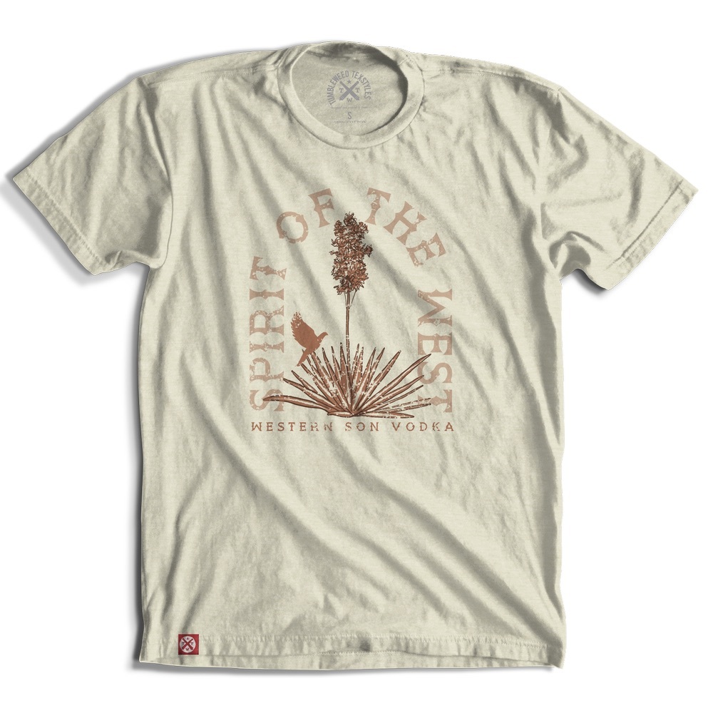 Western Son Vodka X Tumbleweed TexStyles Spirit of the West Yucca Graphic Tee L